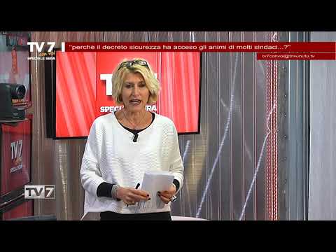 Tv7 con Voi sera del 15/1/2019 - Decreto sicurezza (1 di 7)