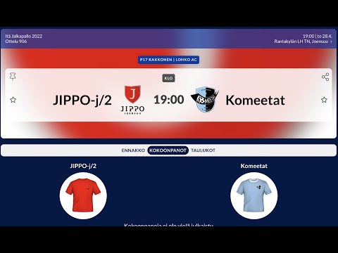 Jippo B2 - Komeetat B (28.4)
