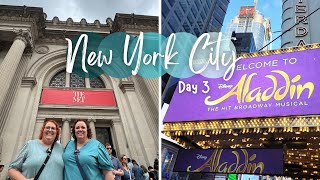 Final Day in NYC: MET Museum & Aladdin on Broadway 🖼️🎟️🗽