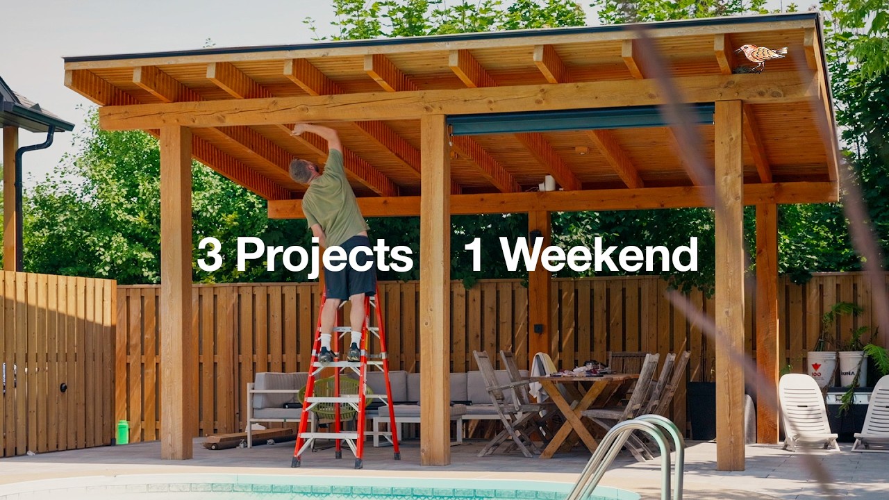 I Tried to Finish My Backyard in One Weekend (3 Awesome Upgrades)