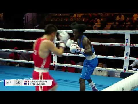 54kg GANKHUYAG Gan-erdene 🇲🇳 vs DE PINA David Daniel 🇨🇻  | IBA 2025 Men’s WBCHs
