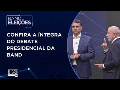 Confira a íntegra do debate da Band deste 2º turno