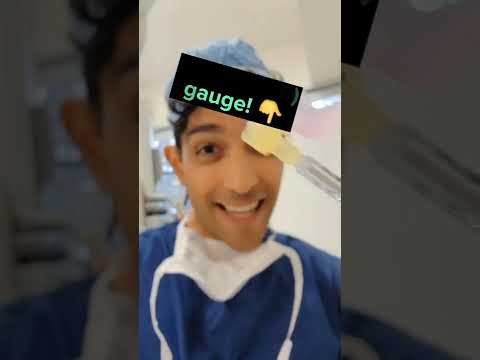 This is my trick for less needle pain