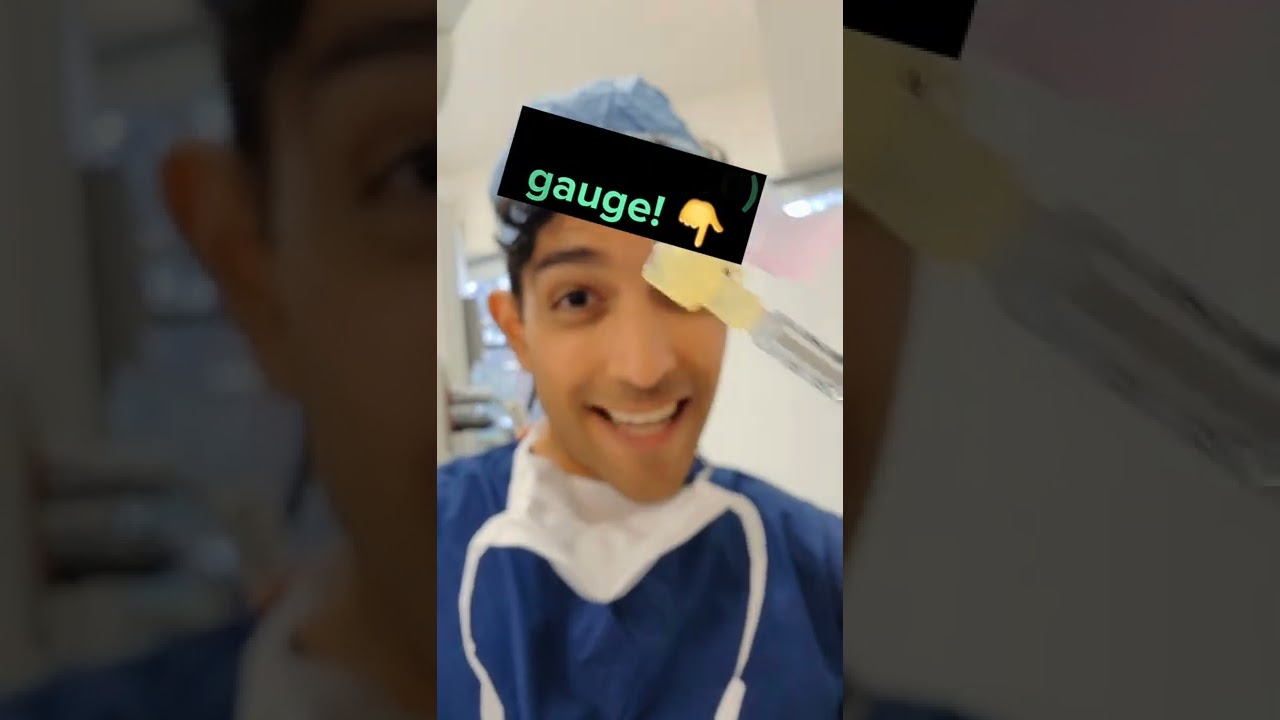 This is my trick for less needle pain