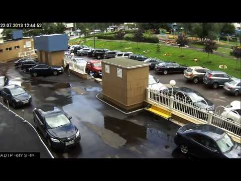 Тест камеры ADVERT ADIP-04YS-Px 1080 p (high quality). Улица