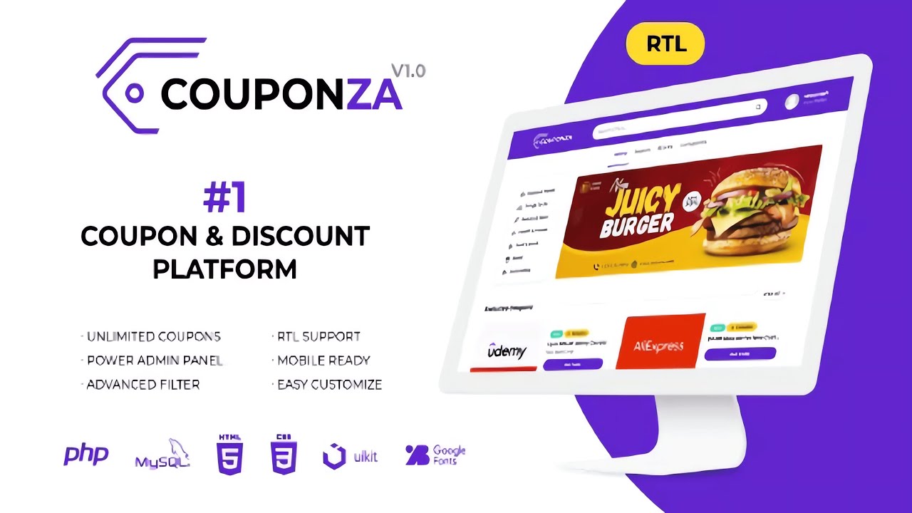 Couponza – Ultimate Coupons & Discounts Platform PHP