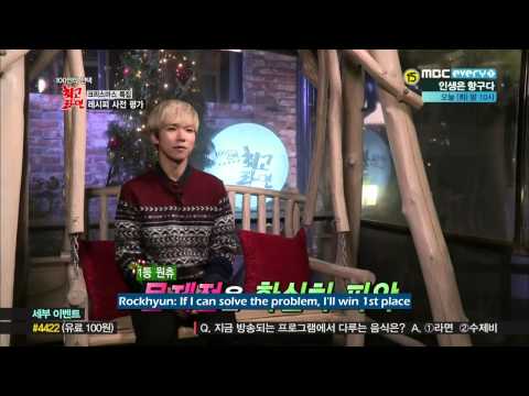 [Eng Sub] 141222 The Best Ramen EP06 100% Rockhyun Cut