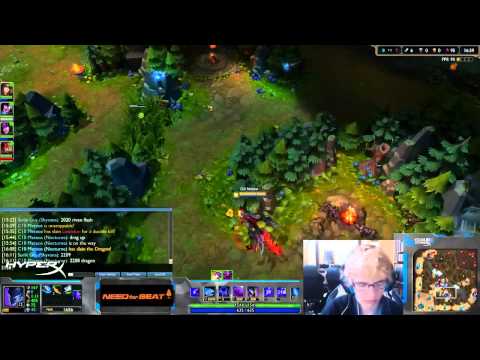 Meteos Nocturne Vs Nunu - Jungle - [Replay LOL] 2014