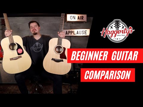 Beginner Guitar Comparison Taylor Big Baby vs. Fender CD-60