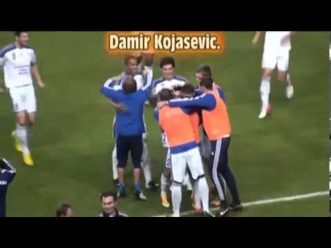 Fantastic goal from free kick - Damir Kojašević (K. Almaty - Lokomotiv Astana FK)