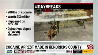 IMPD makes cocaine bust in Hendricks County