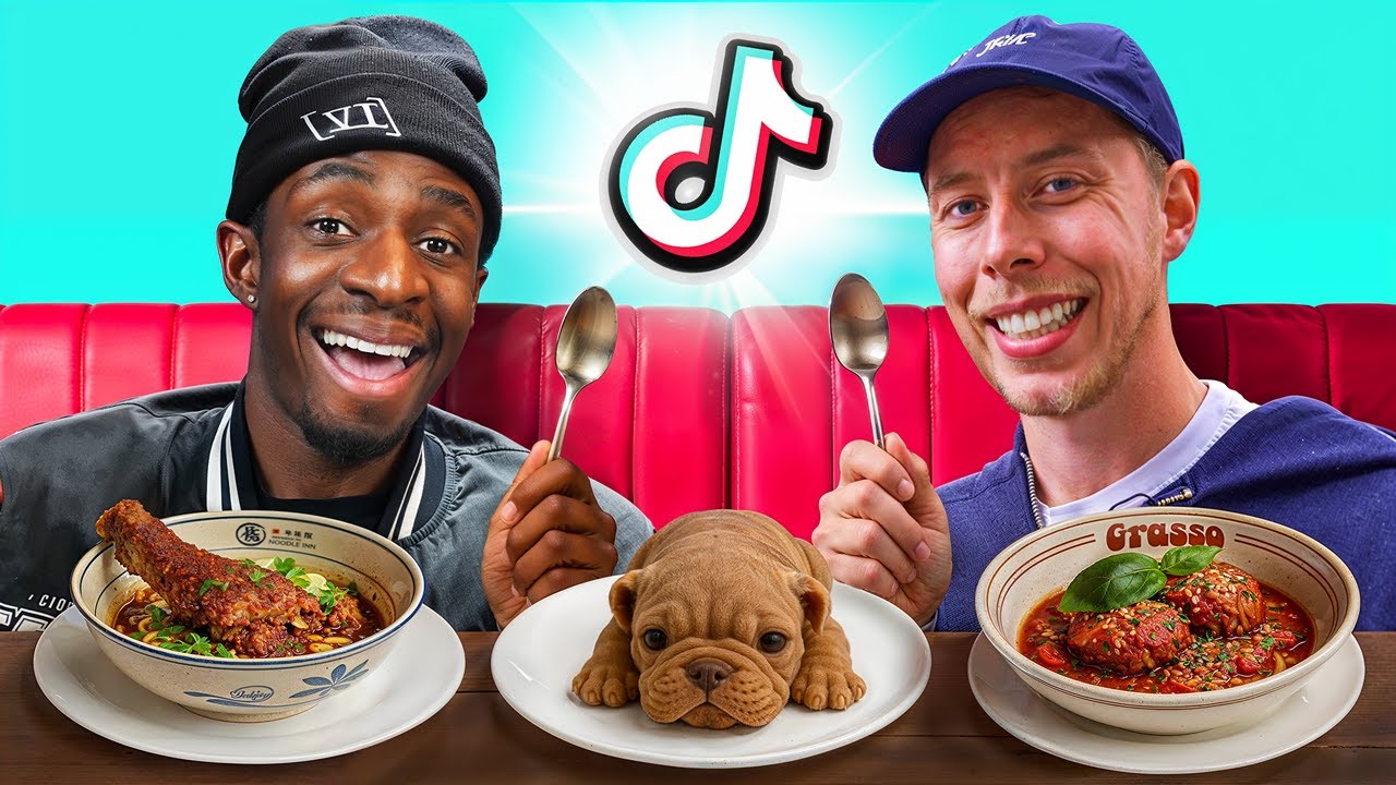 TOBI & CALFREEZY TRY VIRAL TIKTOK FOOD