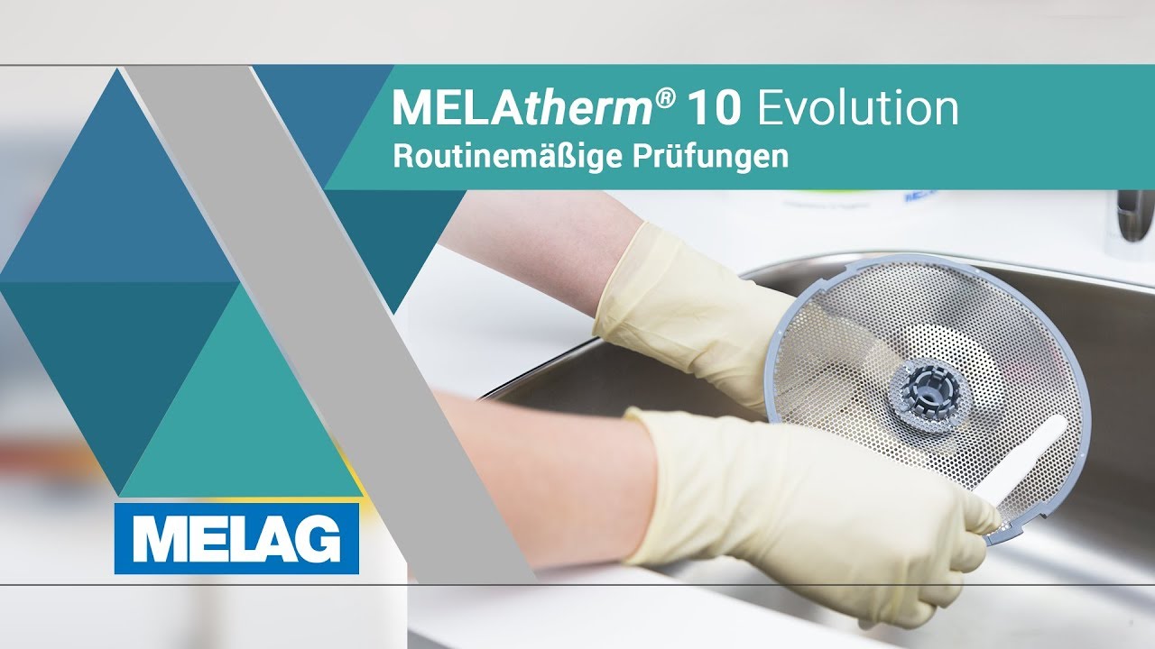 Tutorial MELAtherm 10 Evolution Routineprüfungen