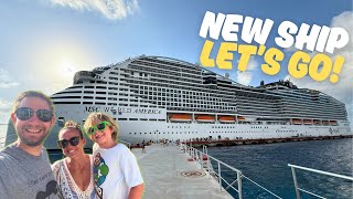 MSC World America BRAND NEW Embarkation Day!