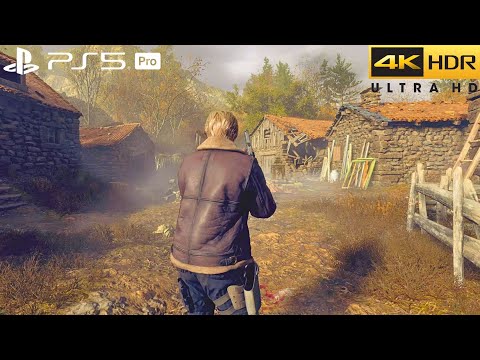 Resident Evil 4 Remake + DLC (PS5 Pro) 4K 60FPS HDR + Ray tracing Gameplay - (Full Game)
