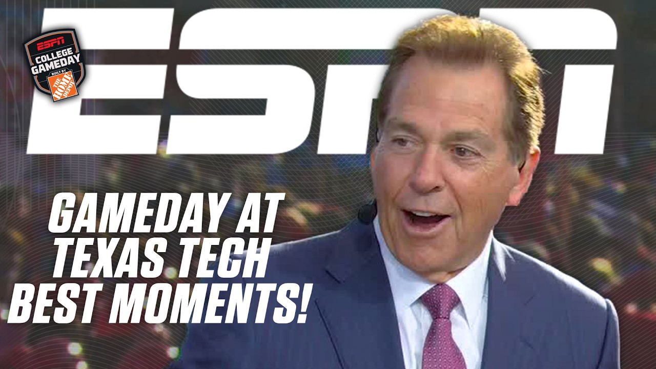 FUNNIEST MOMENTS FROM TEXAS TECH 🤣 Savage Nick Saban, Desmond's cackle & more! | College GameDay