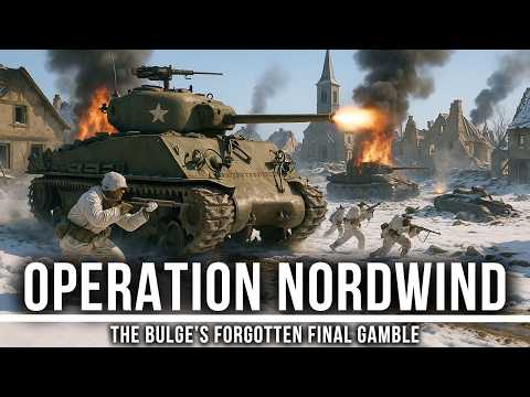 Fall Asleep To | The ENTIRE Operation Nordwind - The Bulge’s Final Gamble | WW2 War Documentary