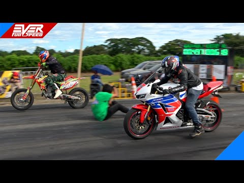 Thumbnail for BMW F750 GS 🆚 Honda CRF 450R 🆚 Honda CBR600RR 🆚 Honda Africa Twin 🔥 DRAG RACES Track Times 2023 by BMW, video, vide