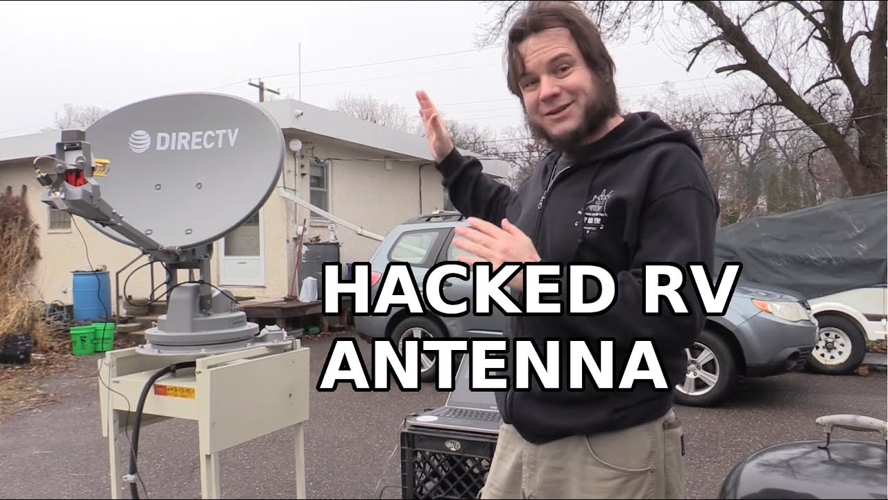 Modifying RV Satellite Dish To Track Low-Earth-Orbit Satellites