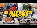 63 Vendors of Jeep Beach 24