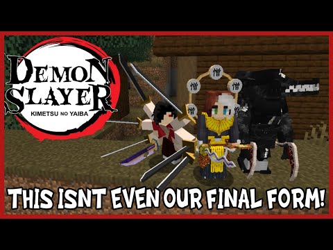 The True Gingershadow - DRINK ALL THE DEMON BLOOD! Minecraft Demon Slayer Mod