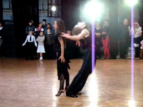 Витебская снежинка 2012. WDSF Freestyle Latin. Ворон. 4 place
