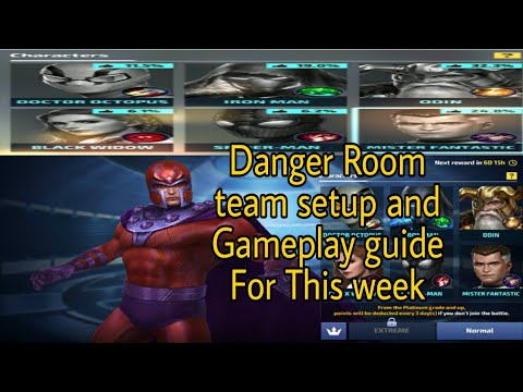 Danger Room Team Setup And Gameplay Guide For This week - Marvel Future Fight