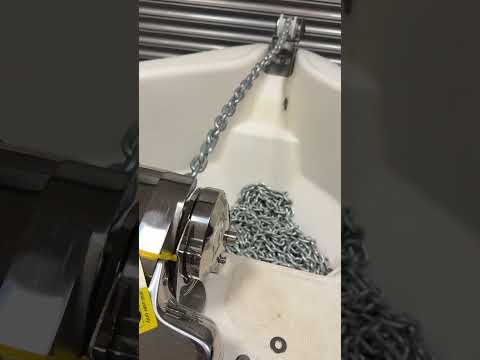 Lewmar ProFish 1000 Windlass Test Run ⚓ | Anchor Winch Demo on Land