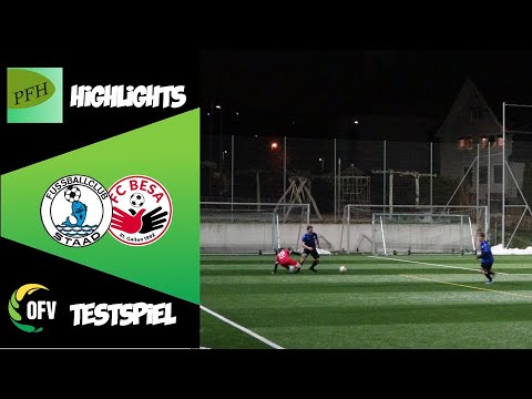 FC Staad SG vs FC Besa SG / Highlights / Testspiel / 2024 - 2025