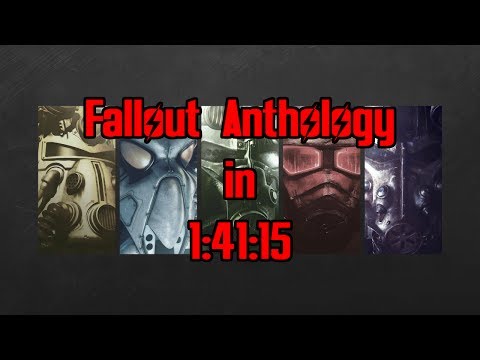 Fallout Anthology Speedrun in 1:41:15 (Former World Record)