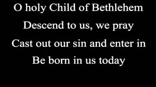 O Little Town of Bethlehem (lyrics) - Steven Curtis Chapman