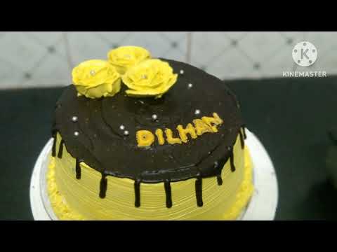 simple cake decration
