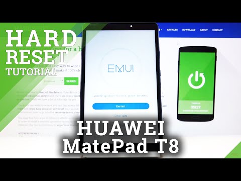 How to Hard Reset HUAWEI MatePad T8 – Remove Screen Lock