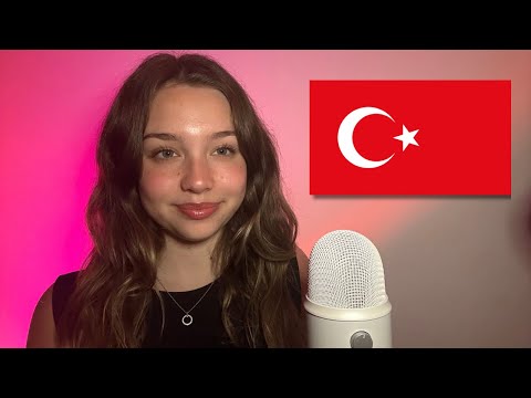 ASMR Turkish Trigger Words 😴 | Whispered Tingles & Relaxation ✨