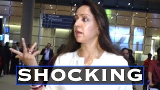 Shocking! Hema Malini Lashes Out At A Reporter