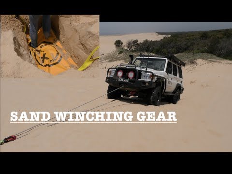 SAND WINCHING GEAR - DEADMAN / BUBBA ROPE / FACTOR 55