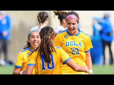 UCLA's Marley Canales scores the game-winning penalty kick versus Oregon State