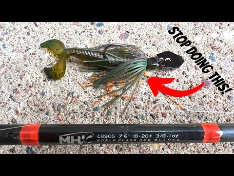 90% Of Anglers Fish A Chatterbait Wrong! Try These Retrieves!