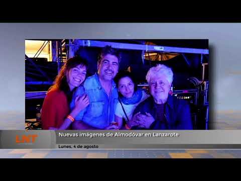 Nuevas imágenes de Almodóvar en Lanzarote