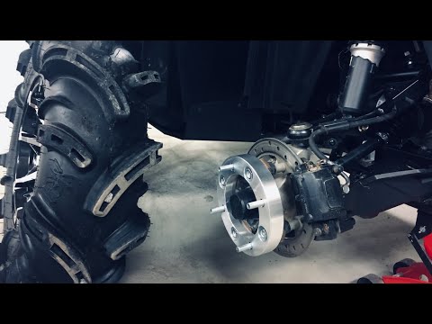 ATV Wheel Spacers Install