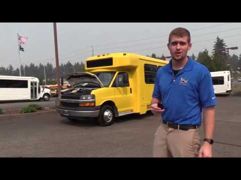 2014 Chevrolet Glaval 14 Passenger Shuttle Bus For Sale - S27539