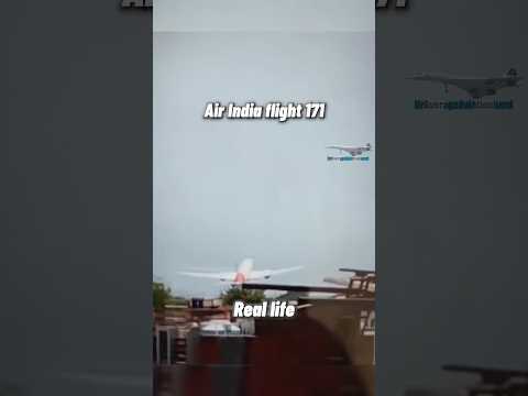 Plane crash animations VS real life || #aviation #edit #crash #planecrash
