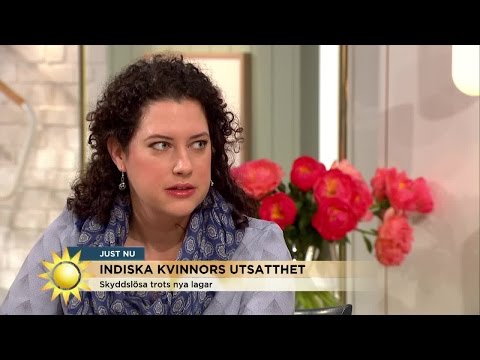 Indiska kvinnor skyddslösa trots nya lagar - Nyhetsmorgon (TV4)