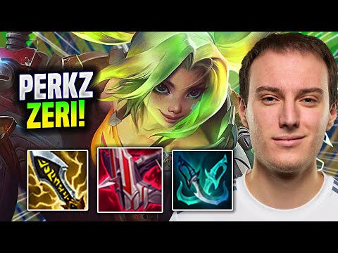 IS ZERI STILL OP AFTER NERFS?! - VIT Perkz Plays Zeri ADC vs Ezreal! | Season 2022