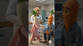 "गाजर भाई ने मूली बहन को पैसों में बेच दिया अमीर आदमी को 🥕👧💵#shorts #viral
