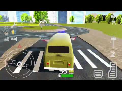 Ambulance Rescue Van Driver Simulator 2022 - Minibus Doctor Emergency Driving - Android GamePlay