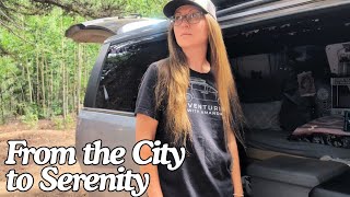 Solo Female Van Life: Projects, Peace, and Escaping City Burnout - Returning to My Comfort Zone