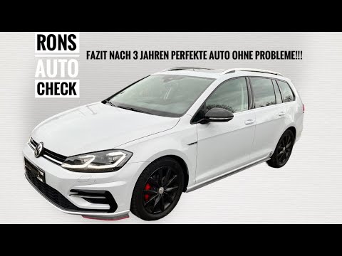 VW Golf 7.5 Letztes Facelift RLine Fazit und Test - im Grunde das perfekte Auto und Familien Auto
