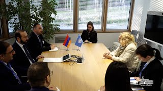 Meeting of the Foreign Minister of Armenia with Director-General of UN Geneva