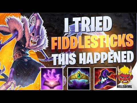 WILD RIFT | I Tried Fiddlesticks And THIS Happened! | Fiddlesticks Gameplay | Guide & Build